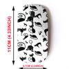 2.4G Wireless Mouse with Cute Pattern Design for All Laptops and Desktops with Nano Receiver - Black cat view 2