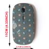 2.4G Wireless Mouse with Cute Pattern Design for All Laptops and Desktops with Nano Receiver - Birds Childrens Cartoon view 2