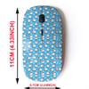 2.4G Wireless Mouse with Cute Pattern Design for All Laptops and Desktops with Nano Receiver - Christmas Sheeps view 2