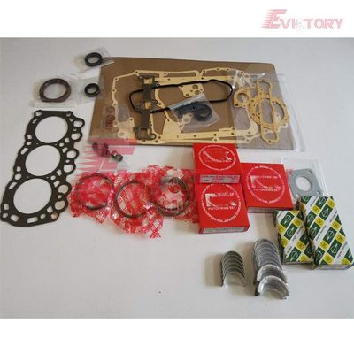 For Mitsubishi L3E ENGINE REBUILD KIT piston ring + bearing gasket kit