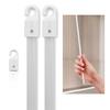 Amazing Drapery Hardware Premium White Reinforced Fiberglass Vertical Blind Wand with Aluminum Tip, 36-inches, 2 Pack - Effortless Installation - Ideal for Wand-Controlled Vertical Blinds view 1