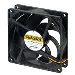 9WPA0924P4G0011, DC Fans DC Tubeaxial Fan, 92x25mm, 24VDC, 86.5CFM, 6W, 47dBA, 5700RPM, 0.51inchH2O, Ribless, Splash and Dust Proof, Tachometer, PWM, IP68 Rated