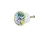 Blue Rose Polish Pottery - Red Summer Garden Drawer Pull - 1.25" Long - Ceramic Cabinet Knob, Decorative Hardware for Dressers, Cabinets & Furniture view 1