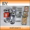 For Mitsubishi Forklift 6DR5 engine rebuild kit 6DR5 piston + ring liner gasket bearing view 3
