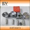 For Mitsubishi Forklift 6DR5 engine rebuild kit 6DR5 piston + ring liner gasket bearing view 4
