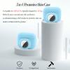 2 in 1 Protective Case Compatible with Apple Airpods Pro 2nd/1st Generation & Airtag Case Combo, Soft Silicone Protective Cover with 2 PCS Screen Protector, Shock-Proof Anti-Scratch(Blue) view 4