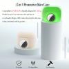 2 in 1 Protective Case Compatible with Apple Airpods Pro 2nd/1st Generation & Airtag Case Combo, Soft Silicone Protective Cover for Women Men with 2 PCS Screen Protector(Glow in Night) view 4