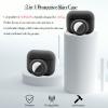 2 in 1 Protective Case Compatible with Apple Airpods Pro 2nd/1st Generation & Airtag Case Combo, Soft Silicone Protective Cover for Women Men with 2 PCS Screen Protector, Shock-Proof(Black) view 4