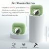 2 in 1 Protective Case Compatible with Apple Airpods Pro 2nd/1st Generation & Airtag Case Combo, Soft Silicone Protective Cover with 2 PCS Screen Protector, Shock-Proof Anti-Scratch(Emerald Green) view 4