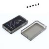 BestforYou for Hiby R8 Case, Soft Crystal Clear TPU Protective Shell Skin Case Cover for Hiby R8 (Clear Black case and dust Plug) view 1