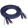 UIInosoo RCA Cable With Ground Wire, 10ft Turntable Gold Plated 2RCA Male to 2RCA Male Stereo Interconnect for Turntable, Preamp, Record Player, Amplifier view 1