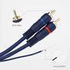 UIInosoo RCA Cable With Ground Wire, 10ft Turntable Gold Plated 2RCA Male to 2RCA Male Stereo Interconnect for Turntable, Preamp, Record Player, Amplifier view 2