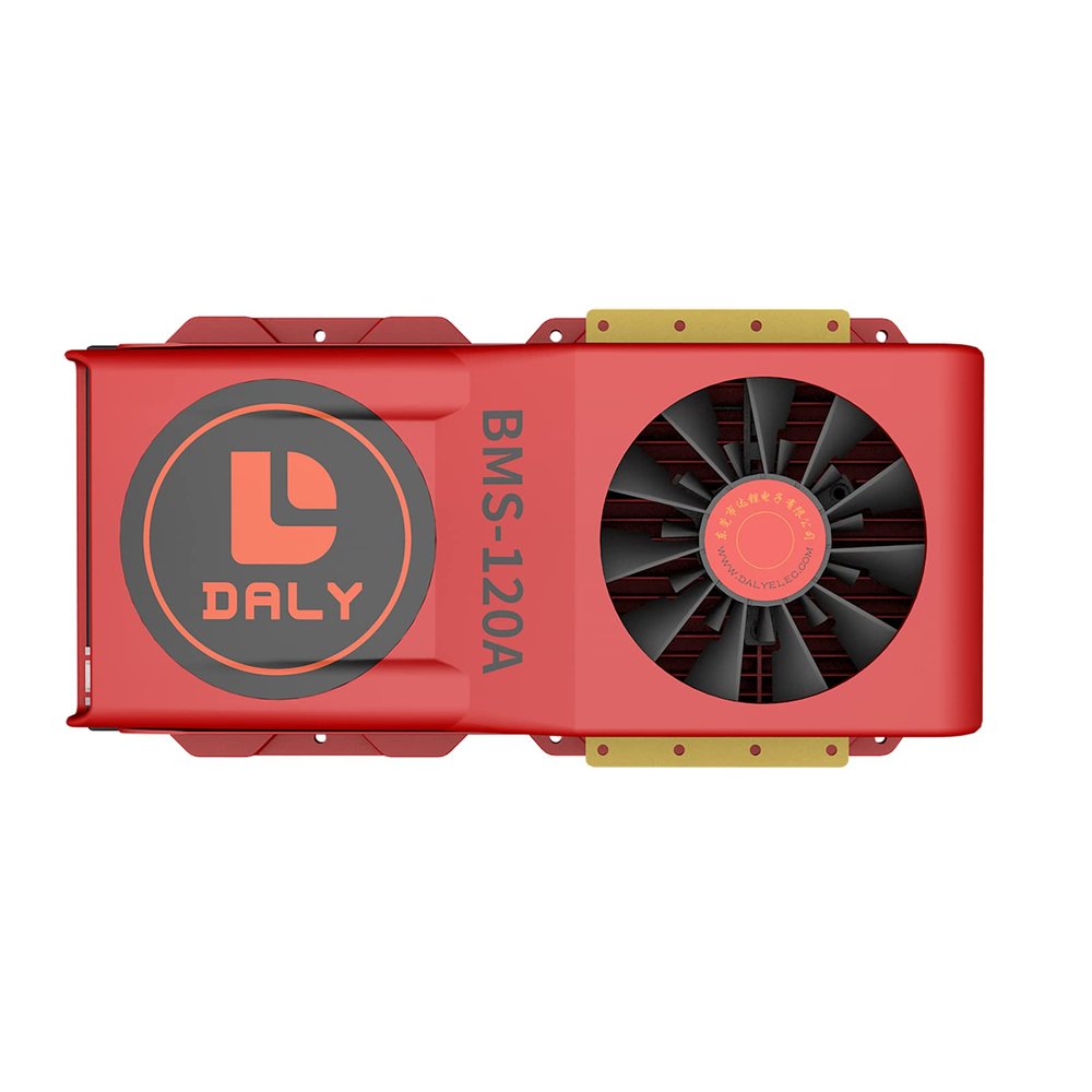 DALY SMART BMS Li-ion 3S 12V 120A with Programmable Bluetooth Module and Common Port Cooling Fan