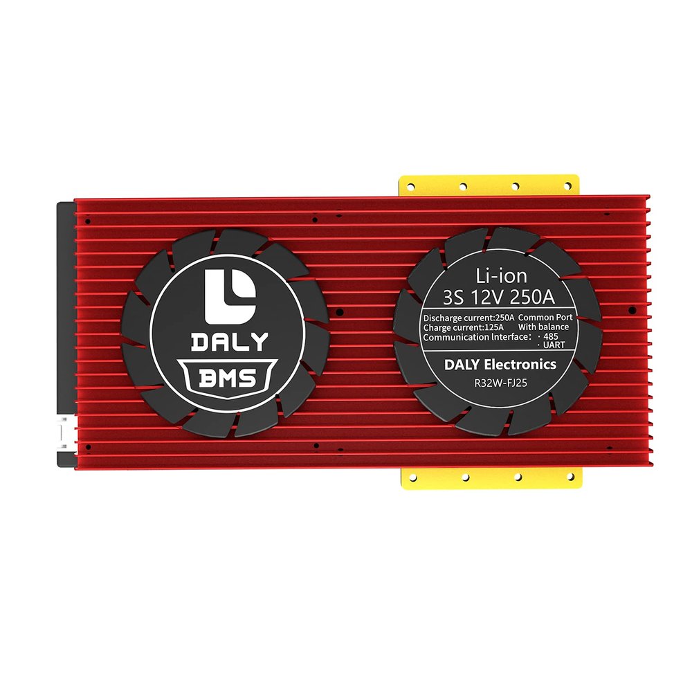 DALY SMART BMS Li-ion 3S 12V 250A with Programmable Bluetooth Module and Common Port