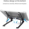 XIXIDIAN Laptop Stand,8 Height Adjustable Laptop Stand with Folding Buckle Multifunctional Computer Stand Portable and Foldable (Color : Black) view 4
