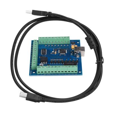 EVTSCAN Mach3 Motion Card MACH3 USB 4 Axis 100KHz USB CNC Motion Controller Card Breakout Board Controller for Engraving
