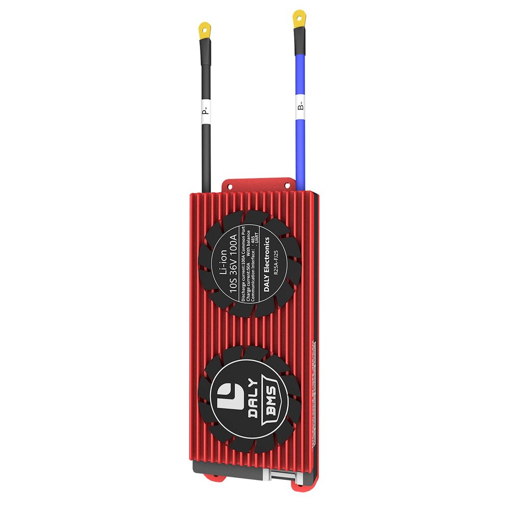 DALY SMART BMS Li-ion 10S 36V 100A with Programmable Bluetooth Module and Common Port