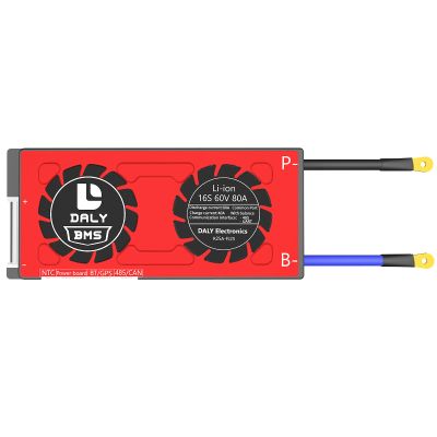 DALY SMART BMS Li-ion 16S 60V 80A with Programmable Bluetooth Module and Common Port