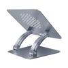 XIXIDIAN Laptop Stand,Foldable Aluminum Notebook Stand,Multi-Angle with Heat-Vent Aluminum Laptop Holder Computer Riser for 10~17In Notebooks (Color : Gray) view 1