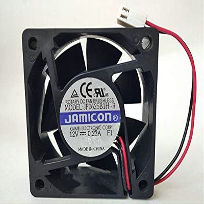 JF0625B1H-R 12V 0.23A 2-Wire 6CM Cooling Fan