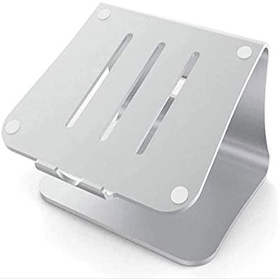 XIXIDIAN Laptop Stand,Aluminum Alloy Computer Riser Portable Universal Laptop Stand for 11-7In laptops (Color : Silver)