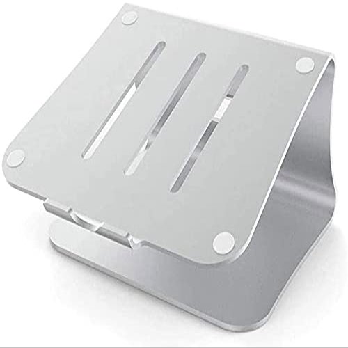 XIXIDIAN Laptop Stand,Aluminum Alloy Computer Riser Portable Universal Laptop Stand for 11-7In laptops (Color : Silver)