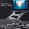 XIXIDIAN Laptop Stand,Aluminum Alloy Cooling Bracket Double Height Increase Foldable Laptop Stand Multi-Angle Adjustment Multifunctional,for 11-17.3In laptops view 4