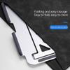 XIXIDIAN Laptop Stand,5 Height Adjustable Portable Lifting Computer BracketFoldable Aluminum Alloy Desktop Heightened Heat Sink for Home/Office (Color : Gray) view 4