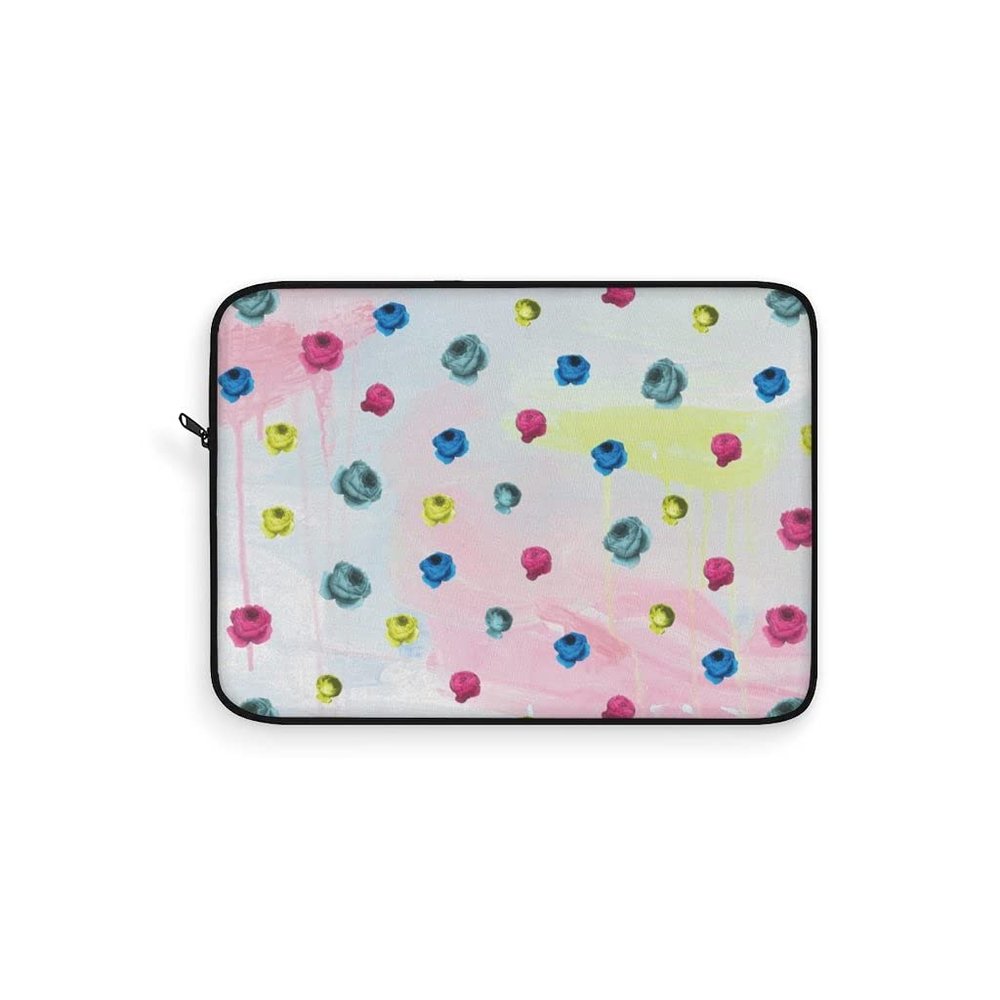 Painted Roses Laptop Sleeve (15)