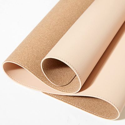 Desk Pad, Natural Cork Leather Dual Sided Desk Mat, Waterproof Desk Mat, PU Leather Mouse Pad, Non-Slip Large Mouse Pad for Office Home