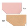 Desk Pad, Natural Cork Leather Dual Sided Desk Mat, Waterproof Desk Mat, PU Leather Mouse Pad, Non-Slip Large Mouse Pad for Office Home view 3