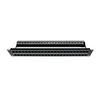 Vertical Cable 48 Port Blank Patch Panel - 2U view 2