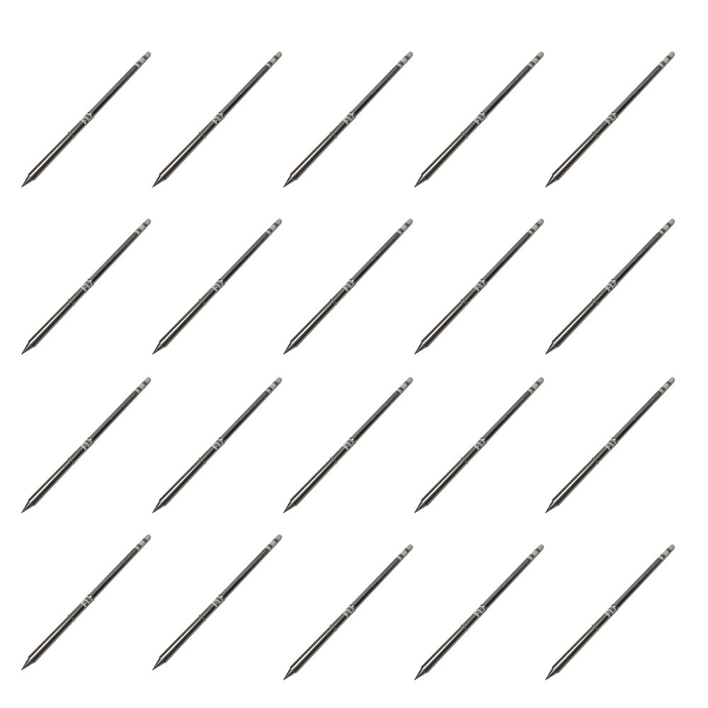 T15-BZ Conical Round 0.2mm Soldering Tip for FX-9501 FM-2028 FM-2027 FM-2021 FX-950 FX-951 FX-952 FM-202 FM-203 FM-204 FM-206 ACE Tips (20)