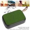 Cuifati Bluetooth Speaker Subwoofer Stereo Portable USB Mini Speaker with FM Radio Louder Volume Crystal Clear Stereo Sound Rich Bass(Green) view 3