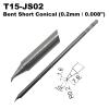 T15-JS02 Bent Short Conical Round 0.2mm Soldering Tip for FX-9501 FM-2028 FM-2027 FM-2021 FX-950 FX-951 FX-952 FM-202 FM-203 FM-204 FM-206 ACE Tips (20) view 3