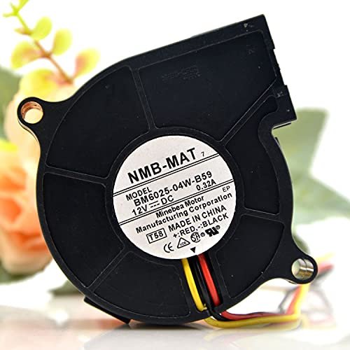 BM6025-04W-B59 12V Blower 12V 0.32A Centrifugal Turbo Fan