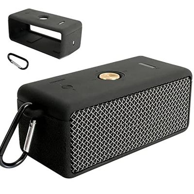 Ferbao Silicone Case for Marshall Emberton/Emberton II Bluetooth Portable Speaker(Black)