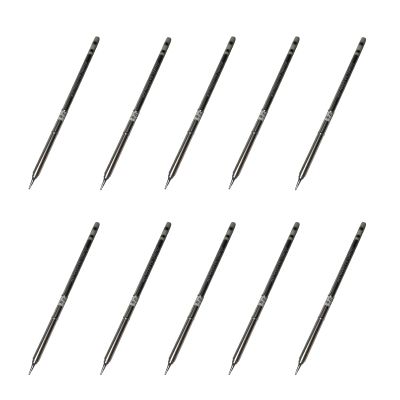 T15-BC1 Bevel Single Flat 1.1mm Soldering Tip for FX-9501 FM-2028 FM-2027 FM-2021 FX-950 FX-951 FX-952 FM-202 FM-203 FM-204 FM-206 ACE Tips (10)