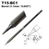 T15-BC1 Bevel Single Flat 1.1mm Soldering Tip for FX-9501 FM-2028 FM-2027 FM-2021 FX-950 FX-951 FX-952 FM-202 FM-203 FM-204 FM-206 ACE Tips (10) view 3
