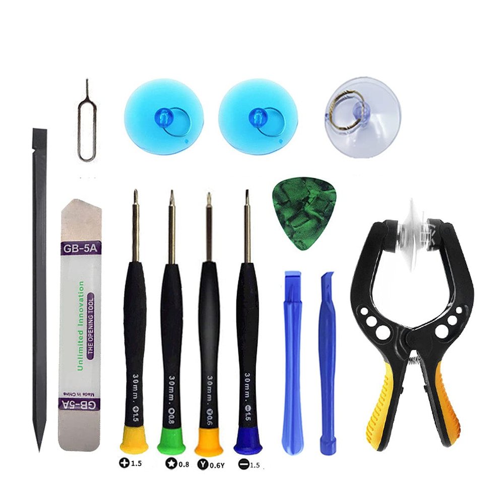 14PCS Mobile Phone Repair Tools Kit Multifunction Cell Phone Repair Screwdriver Kit Suitable for Repair of Mobile Phones,Watches or Glasses.