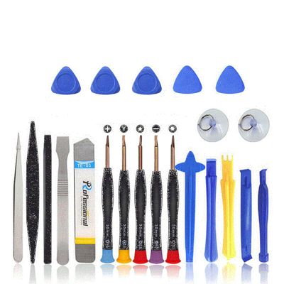 22PCS Repair Tools Kit Multifunction Screwdriver Kit S2 Screwdriver Bit Suitable for Repair of Mobile Phones,Watches or Glasses.