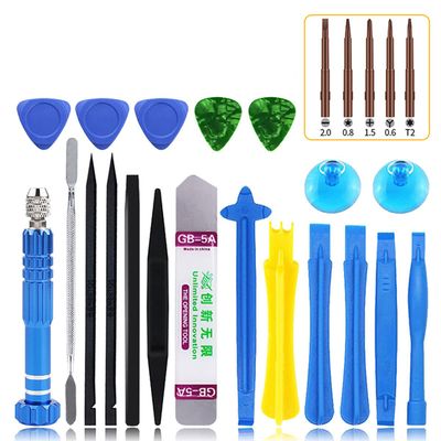 25PCS Repair Tools Kit Multifunction Screwdriver Kit Suitable for Repair of Mobile Phones,Watches or Glasses.