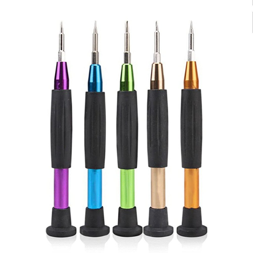 5PCS Mobile Phone Repair Tools Kit 6300 Multifuction Repair Screwdriver Kit Hand Tools Set Suitable for Repair of Mobile Phones,Tablets,Watches,Glasses.