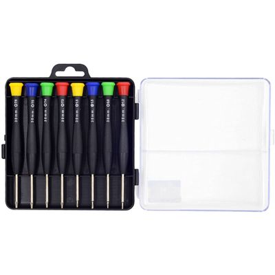8PCS Mobile Phone Repair Tools Kit Cell Phone Repair Screwdriver Kit Hand Tools Set Suitable for Repair of Mobile Phones,Tablets,Watches,Glasses.