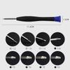8PCS Mobile Phone Repair Tools Kit Cell Phone Repair Screwdriver Kit Hand Tools Set Suitable for Repair of Mobile Phones,Tablets,Watches,Glasses. view 2