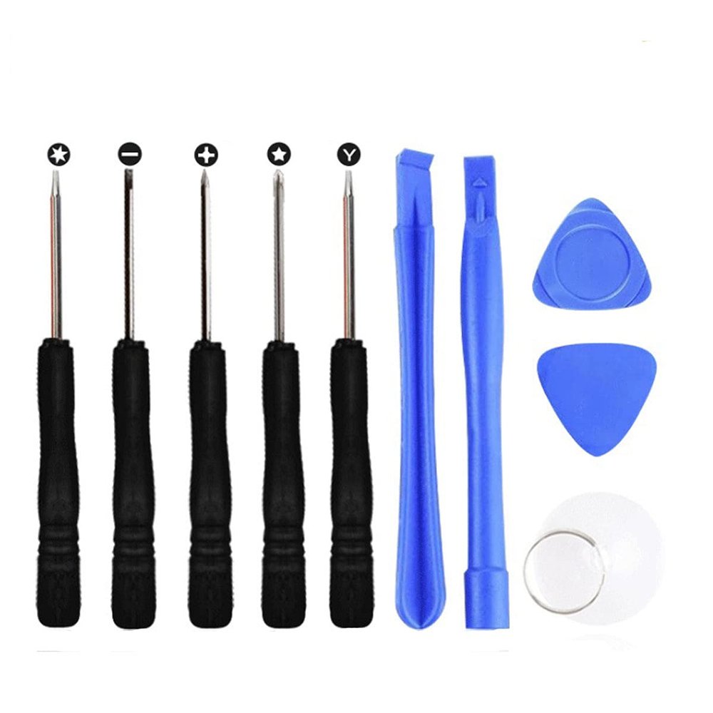 10PCS Mobile Phone Repair Tools Kit Multifunction Cell Phone Repair Screwdriver Kit Suitable for Repair of Mobile Phones,Watches or Glasses.