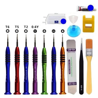 13PCS Mobile Phone Repair Tools Kit Multifuction Repair Screwdriver Kit Hand Tools Set Suitable for Repair of Mobile Phones,Tablets,Watches,Glasses.