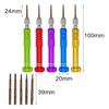 6PCS Mobile Phone Repair Tools Kit Multifuction Repair Screwdriver Bit Hand Tools Set Suitable for Repair of Mobile Phones,Tablets,Watches,Glasses. view 2