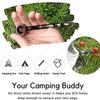 XYXXBB Multipurpose Manual Survival Drill Bit-Woodworking Hole Saw Bit Hand Auger for Outdoor and Camping Perfect Addition Tool to Survival (Size : 8/10/12/14/16/18//20/22mm) (Size : 0.393in) view 3