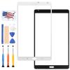 for Samsung Galaxy Tab S 8.4 T700 SM-T700 Screen Replacement for SM-T700 8.4inch Outer Front Screen Glass Lens Cover,with Free Repair Tools (NO Touch Digitizer, Not LCD) (White) view 1